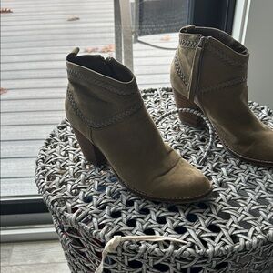 DV by Dolce Vita Khaki Ankle Boots